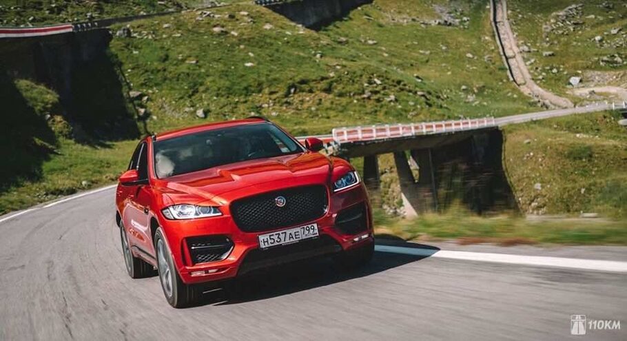 Тест драйв Jaguar F Pace  от  Трансфагараша до Контиолахти