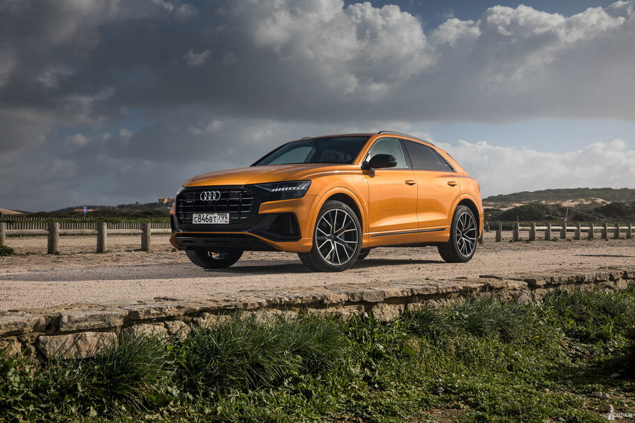 Тест драйв Audi Q8  купейный детонатор