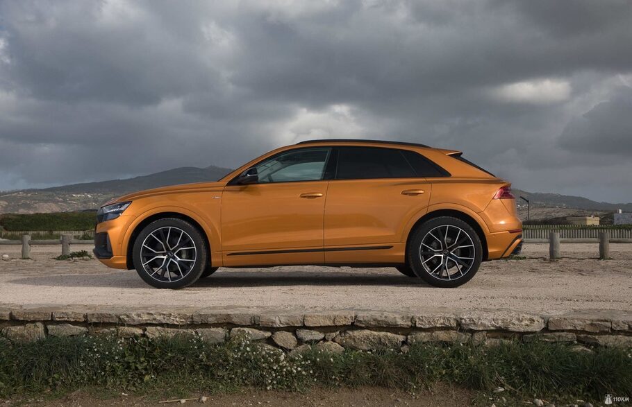 Тест драйв Audi Q8  купейный детонатор