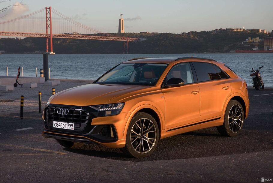 Тест драйв Audi Q8  купейный детонатор