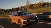 Тест драйв Audi Q8  купейный детонатор