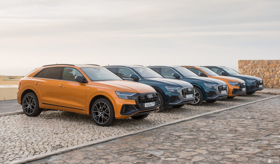 Тест драйв Audi Q8  купейный детонатор