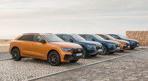 Тест драйв Audi Q8  купейный детонатор