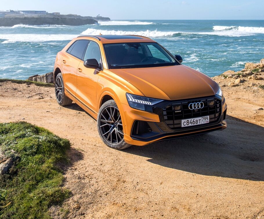 Тест драйв Audi Q8  купейный детонатор