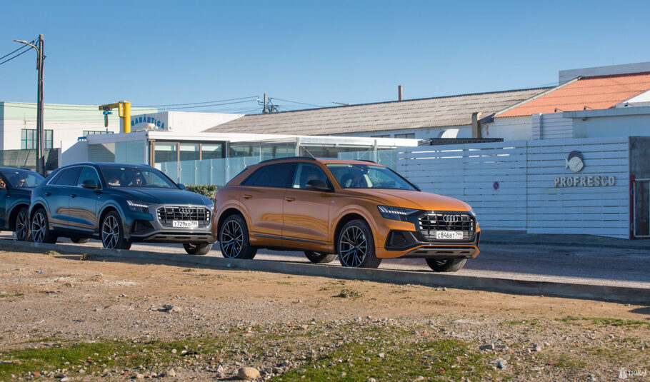 Тест драйв Audi Q8  купейный детонатор