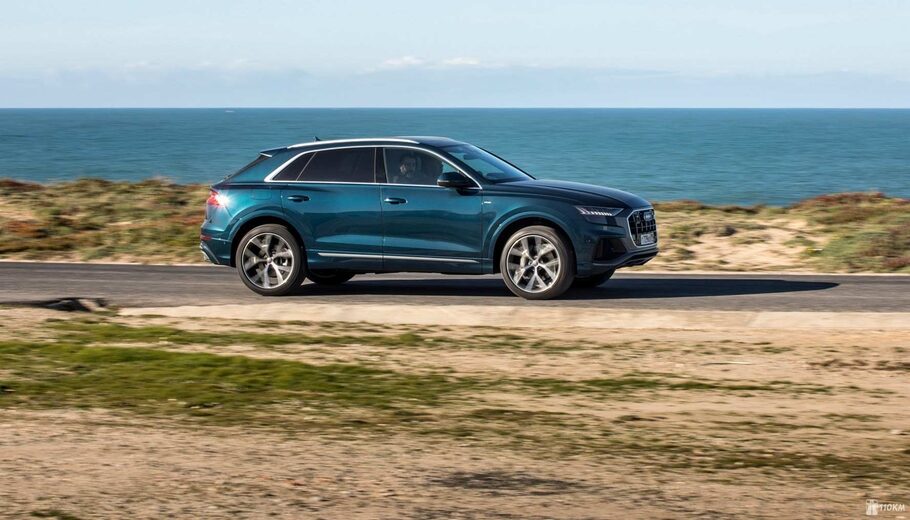 Тест драйв Audi Q8  купейный детонатор