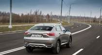 Тест драйв купе кроссовера Haval F7x  ступень к Парнасу