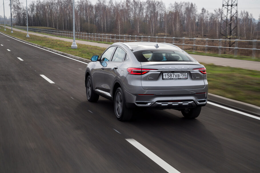 Тест драйв купе кроссовера Haval F7x  ступень к Парнасу