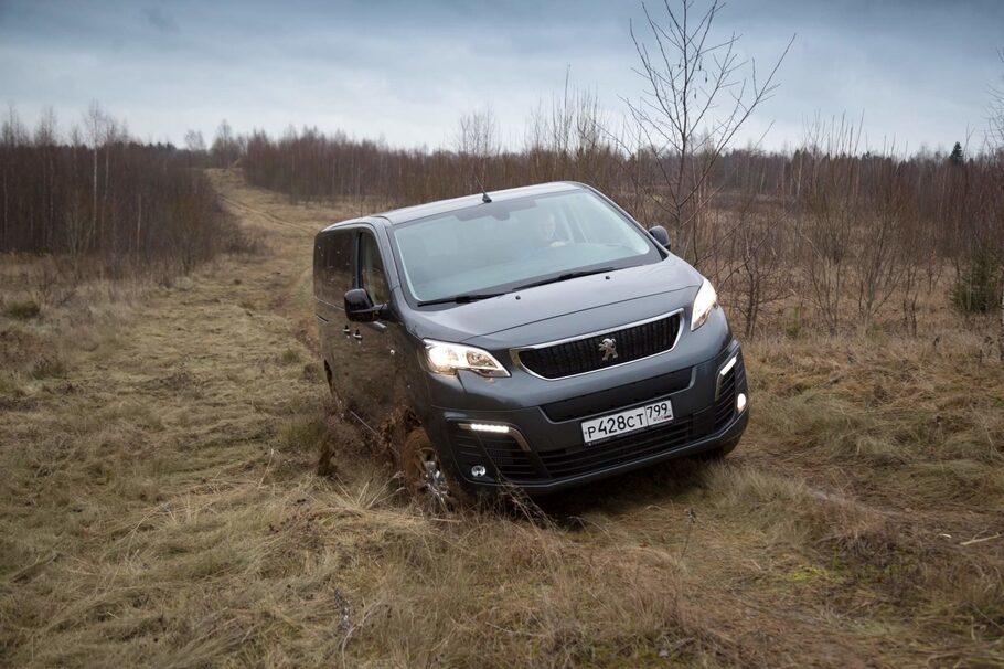 Тест драйв Peugeot Traveller 4x4  шутки в сторону