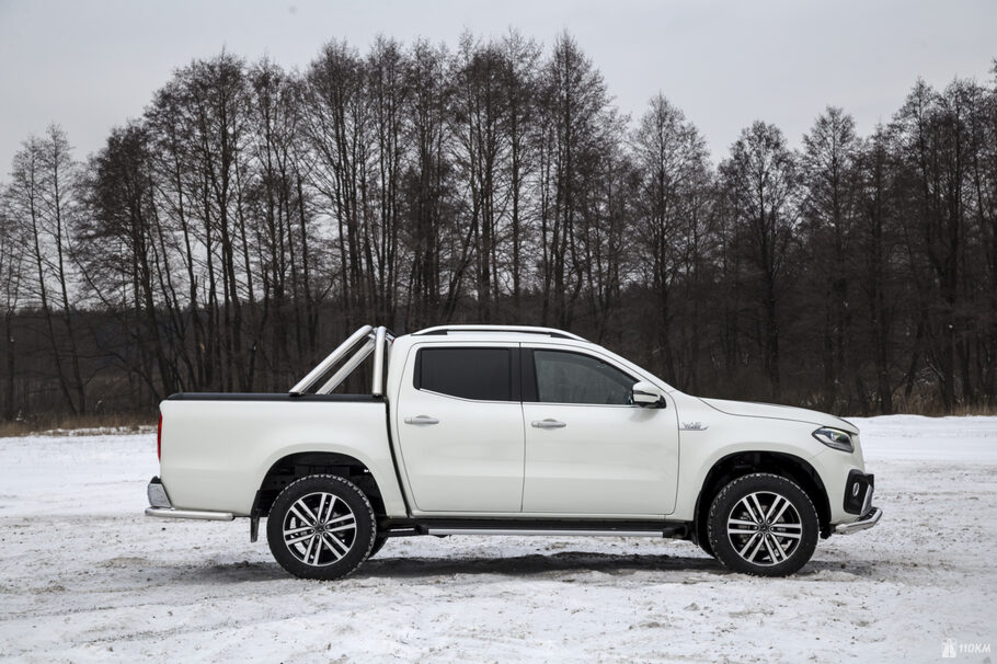 Тест драйв Mercedes Benz X 350d 4Matic  на всю силу