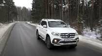 Тест драйв Mercedes Benz X 350d 4Matic  на всю силу