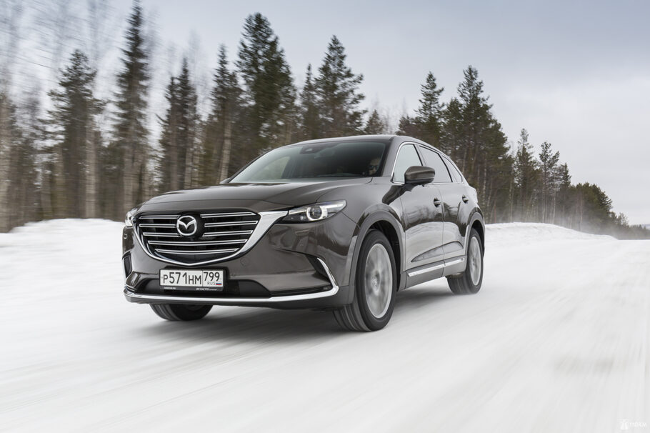 Тест драйв обновленного Mazda CX 9  небесное притяжение