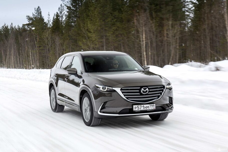 Тест драйв обновленного Mazda CX 9  небесное притяжение