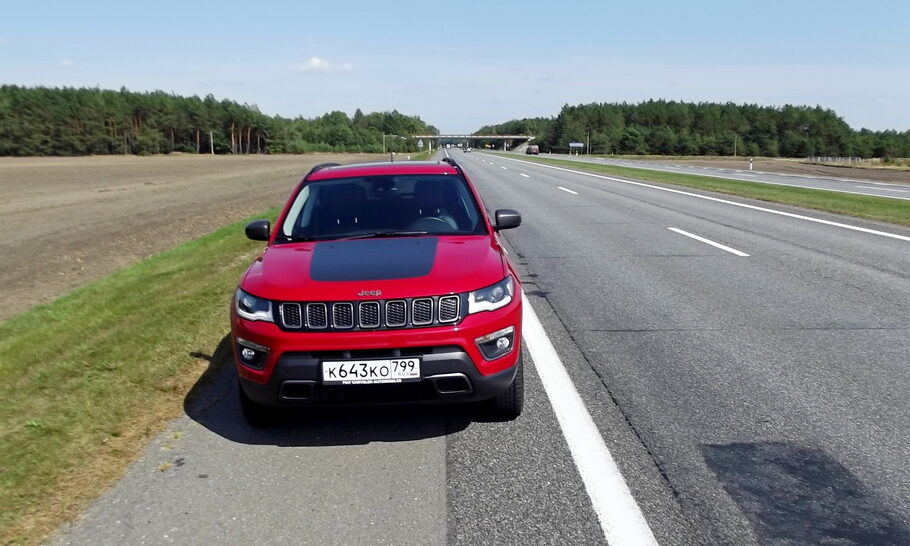 Тест драйв Jeep Compass  своим курсом