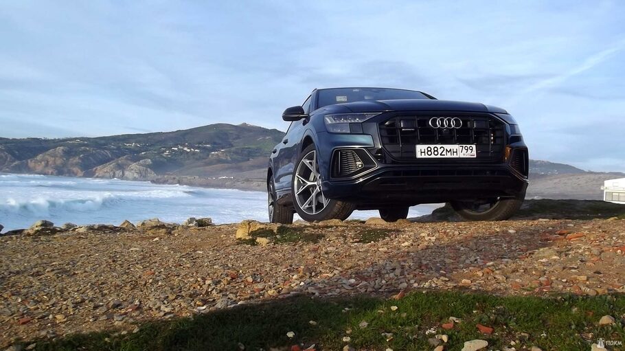 Тест драйв Audi Q8  купейный детонатор