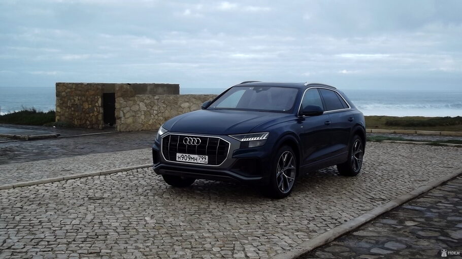 Тест драйв Audi Q8  купейный детонатор