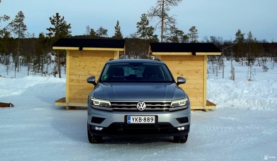 Тест драйв Volkswagen Tiguan 2 0 TDI  ты прохладой меня не мучай