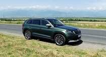 Тест драйв Skoda Kodiaq Scout  разведка дизелем