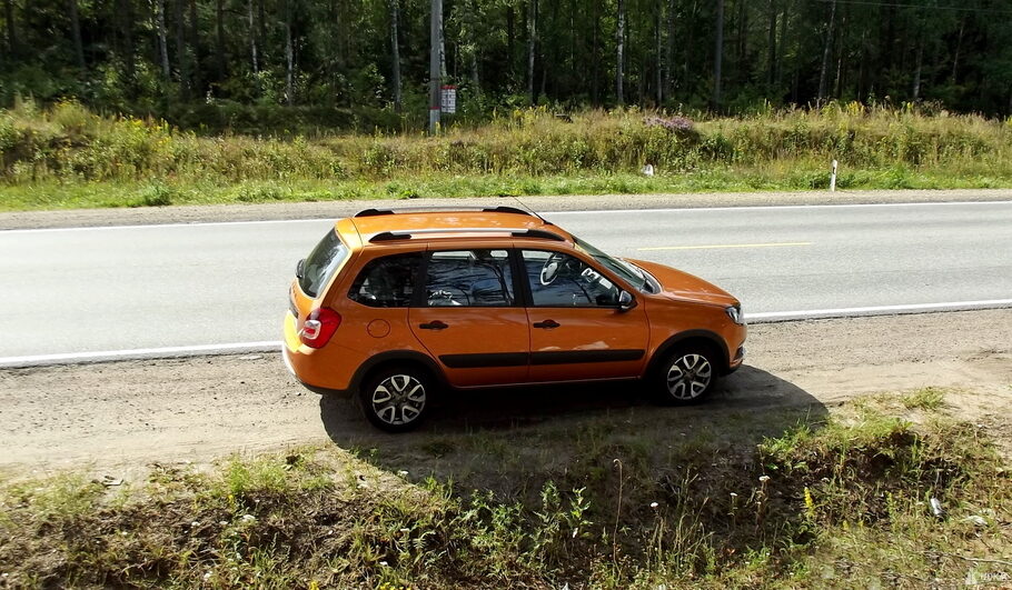 Тест драйв Lada Granta Cross  естественный отбор