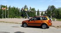 Тест драйв Lada Granta Cross  естественный отбор