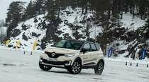 Режем ладожский лед  когтями  полноприводных Renault