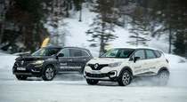 Режем ладожский лед  когтями  полноприводных Renault