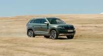 Тест драйв Skoda Kodiaq Scout  разведка дизелем