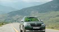 Тест драйв Skoda Kodiaq Scout  разведка дизелем