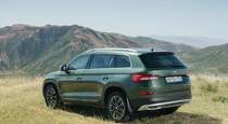 Тест драйв Skoda Kodiaq Scout  разведка дизелем