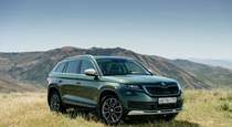 Тест драйв Skoda Kodiaq Scout  разведка дизелем