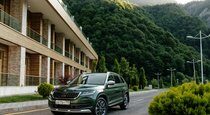 Тест драйв Skoda Kodiaq Scout  разведка дизелем