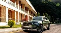 Тест драйв Skoda Kodiaq Scout  разведка дизелем