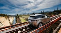 Тест драйв нового Range Rover Evoque  чистая линия