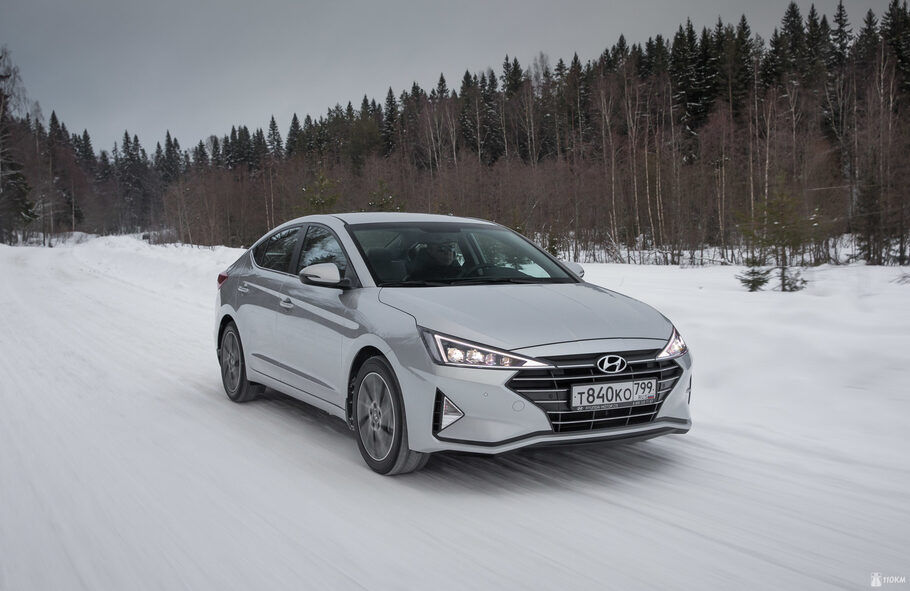 Тест драйв Hyundai Elantra  уравнение с известными