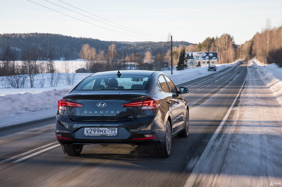 Тест драйв Hyundai Elantra  уравнение с известными