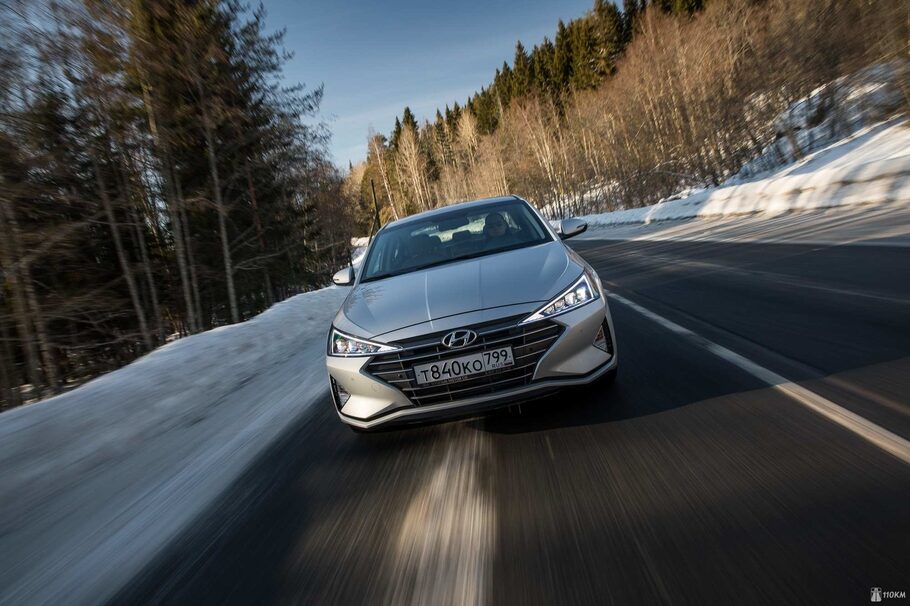 Тест драйв Hyundai Elantra  уравнение с известными