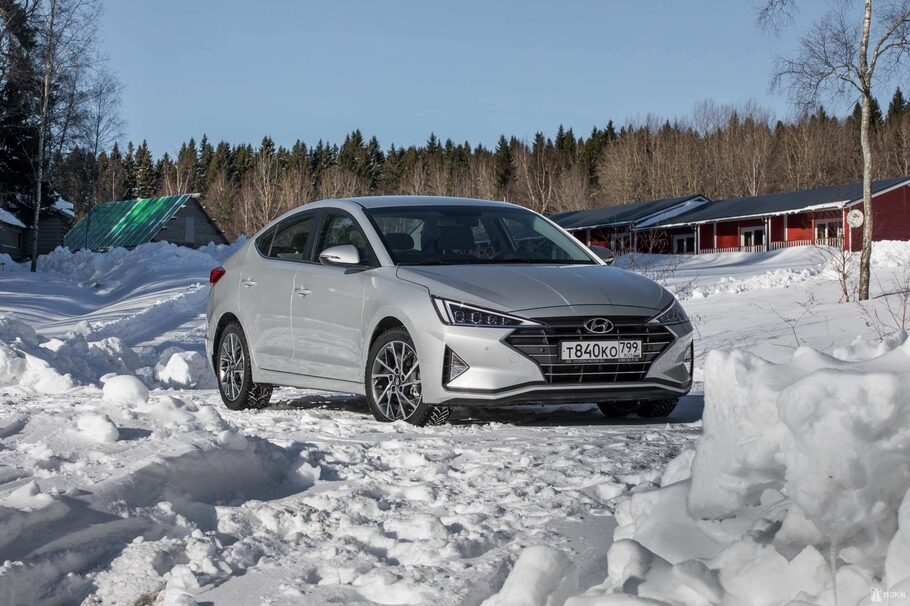 Тест драйв Hyundai Elantra  уравнение с известными