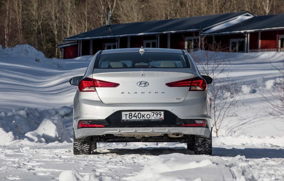 Тест драйв Hyundai Elantra  уравнение с известными