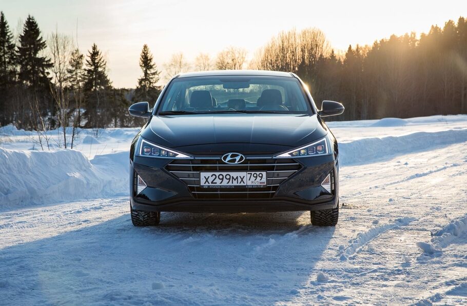 Тест драйв Hyundai Elantra  уравнение с известными