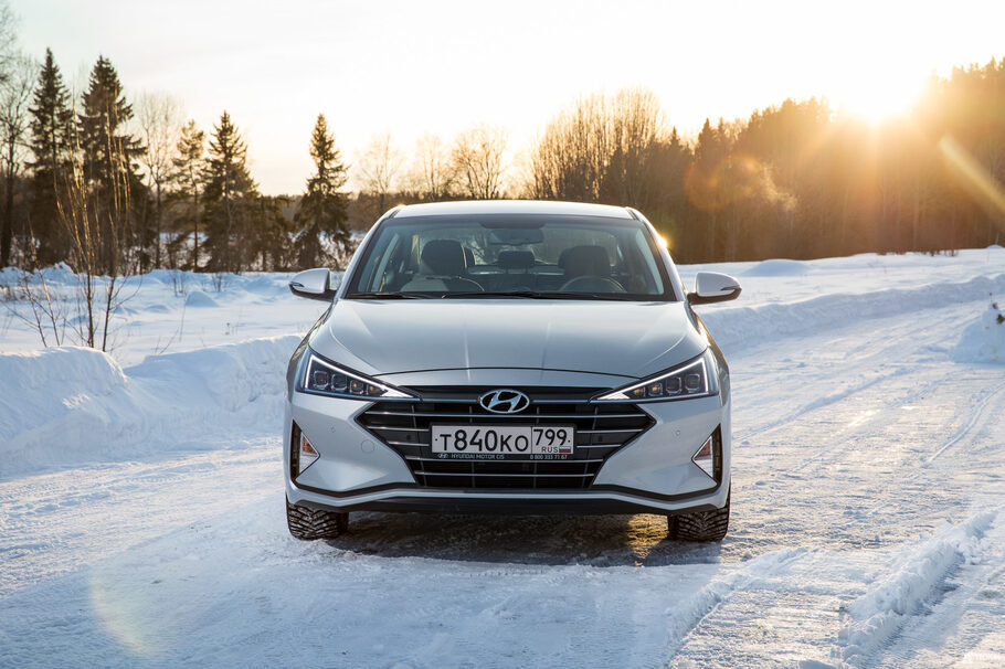 Тест драйв Hyundai Elantra  уравнение с известными