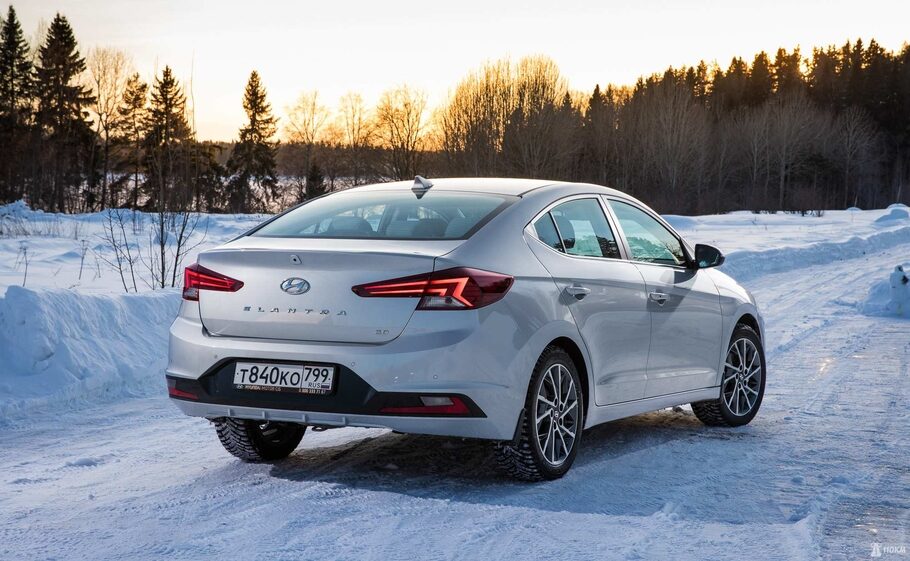 Тест драйв Hyundai Elantra  уравнение с известными