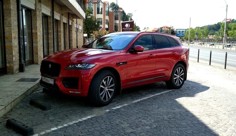 Тест драйв Jaguar F Pace  от  Трансфагараша до Контиолахти