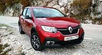 Тест драйв Renault Logan Sandero Stepway  с обвесом и вариатором