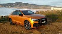 Тест драйв Audi Q8  купейный детонатор