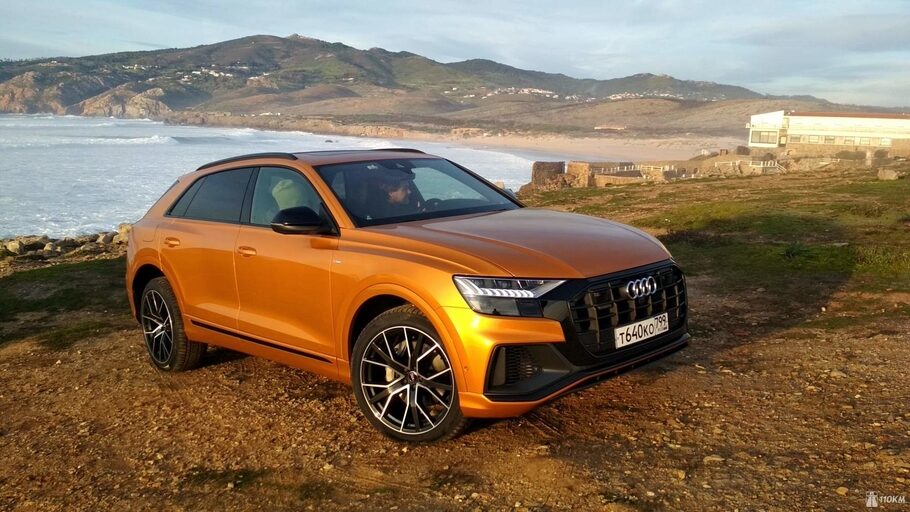 Тест драйв Audi Q8  купейный детонатор