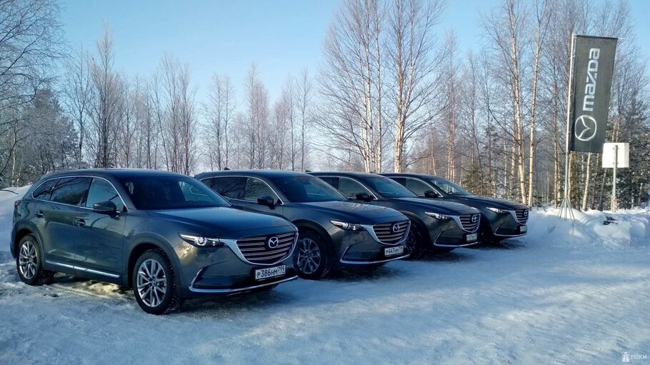 Тест драйв обновленного Mazda CX 9  небесное притяжение