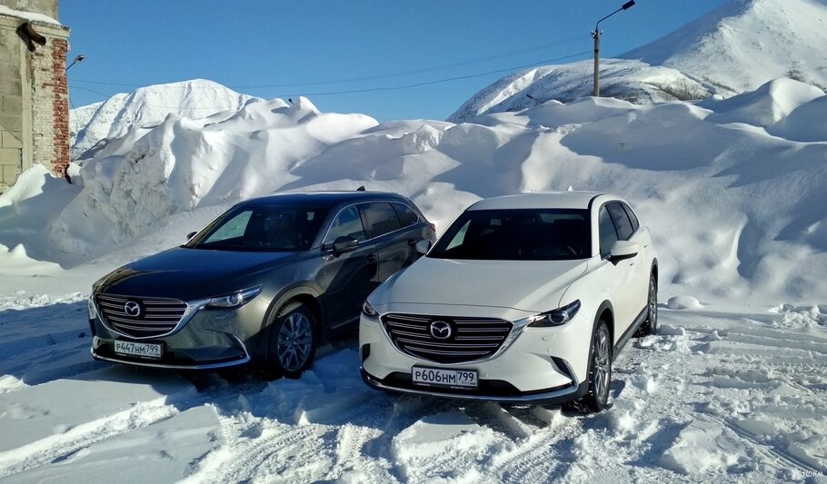 Тест драйв обновленного Mazda CX 9  небесное притяжение