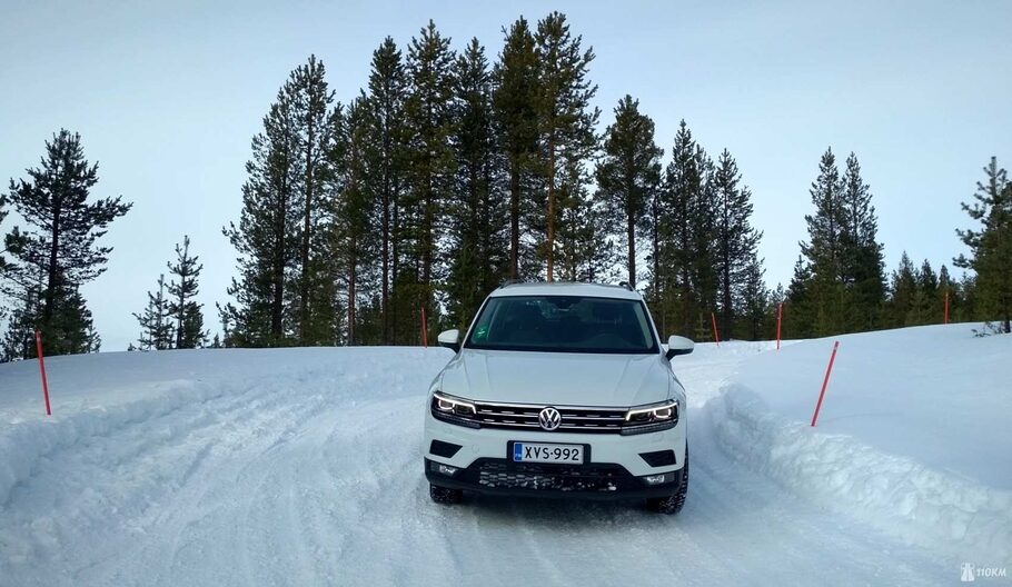 Тест драйв Volkswagen Tiguan 2 0 TDI  ты прохладой меня не мучай