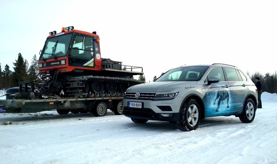 Тест драйв Volkswagen Tiguan 2 0 TDI  ты прохладой меня не мучай