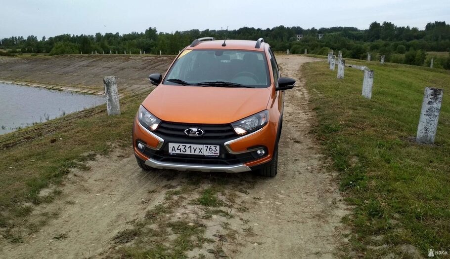 Тест драйв Lada Granta Cross  естественный отбор